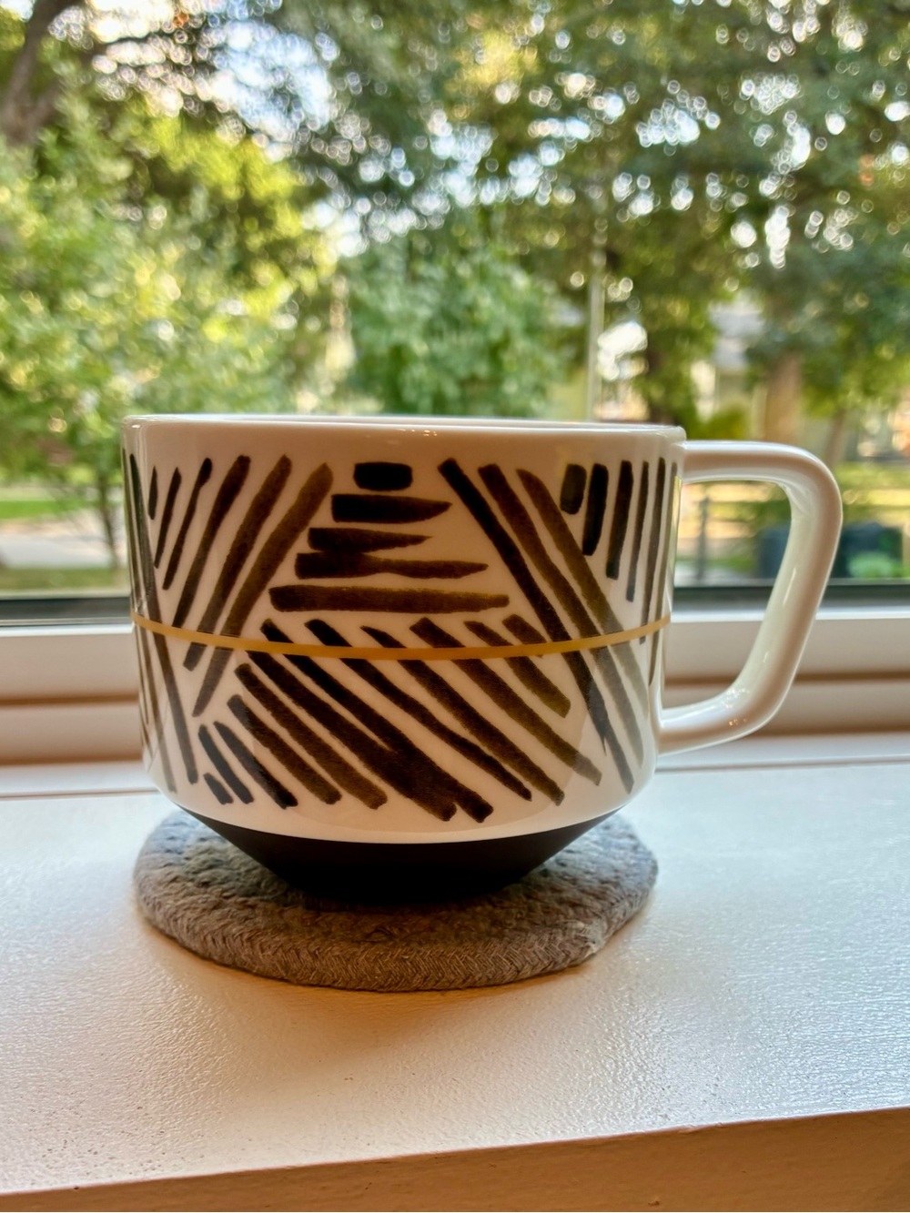 Starbucks 2014 Artisan Series Story of Origin 1/8 ceramic mug.